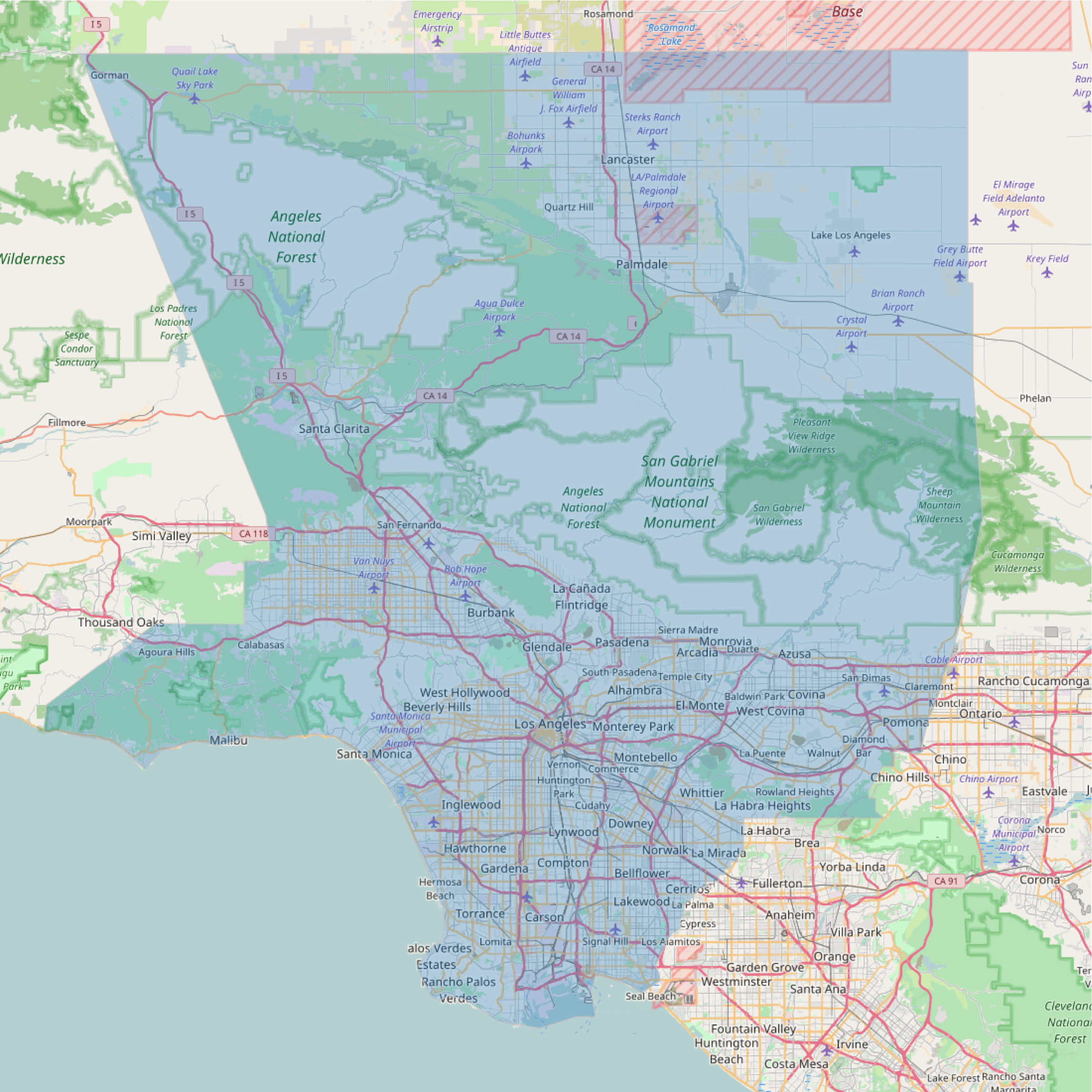LA 2 Zip Codes
